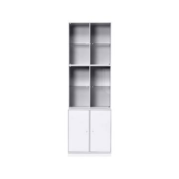 Rise display cabinet - New white 101, with base - Montana