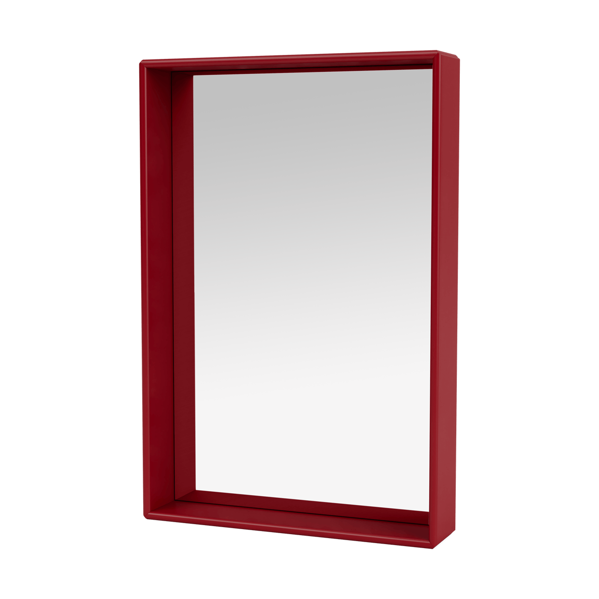 Montana Shelfie colour frame mirror 46.8x69.6 cm Beetroot