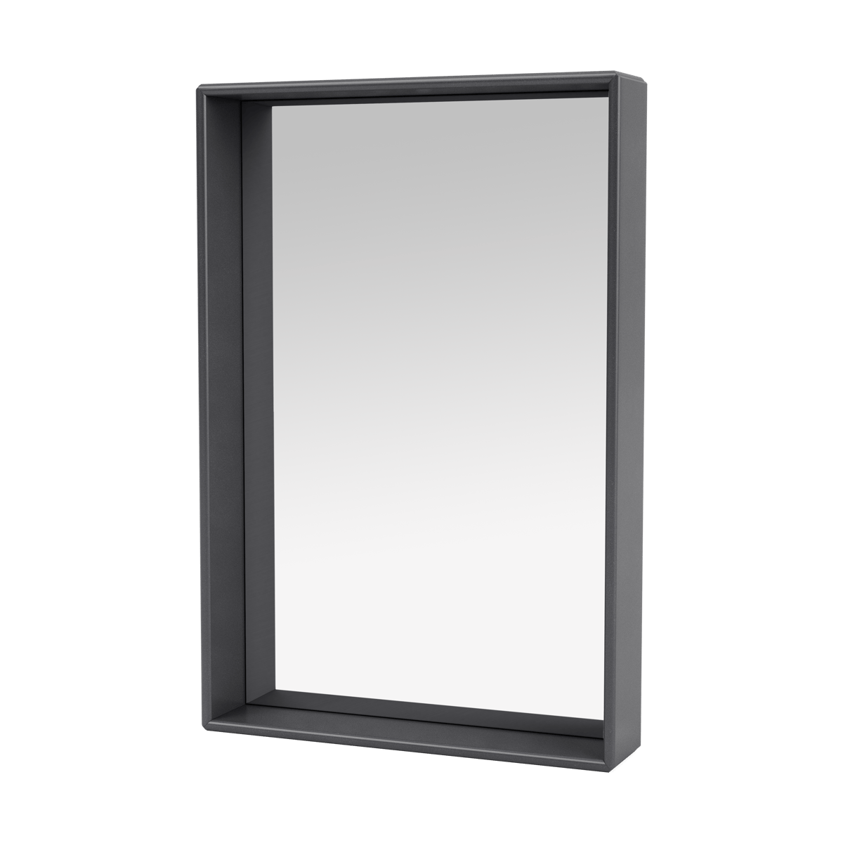 Montana Shelfie colour frame mirror 46.8x69.6 cm Coal