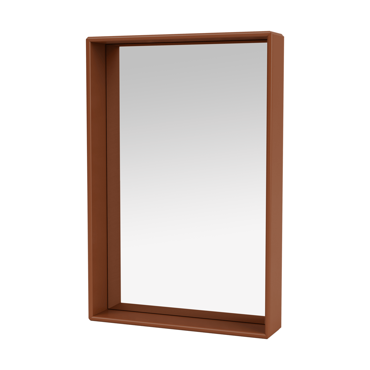 Montana Shelfie colour frame mirror 46.8x69.6 cm Hazelnut