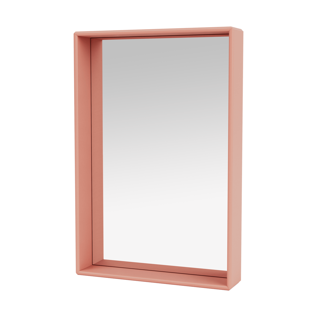 Montana Shelfie colour frame mirror 46.8x69.6 cm Rhubarb