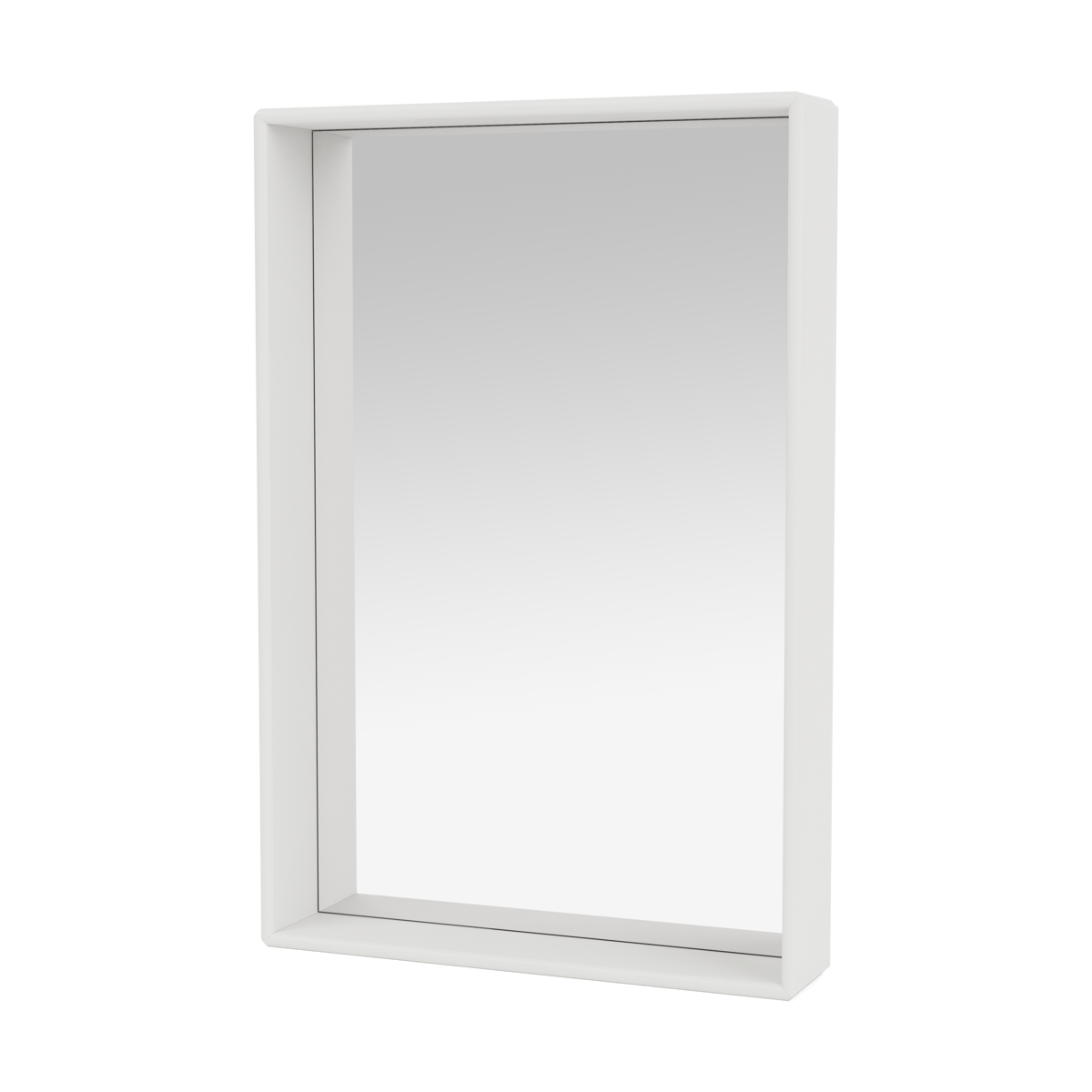 Montana Shelfie colour frame mirror 46.8x69.6 cm White