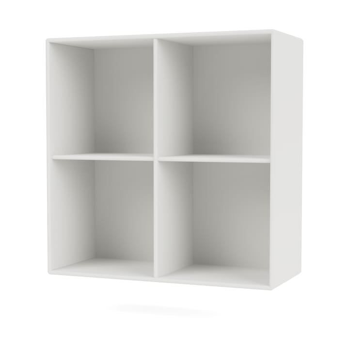 SHOW shelf 69.6x69.6 cm incl. suspension rail - 01-White - Montana