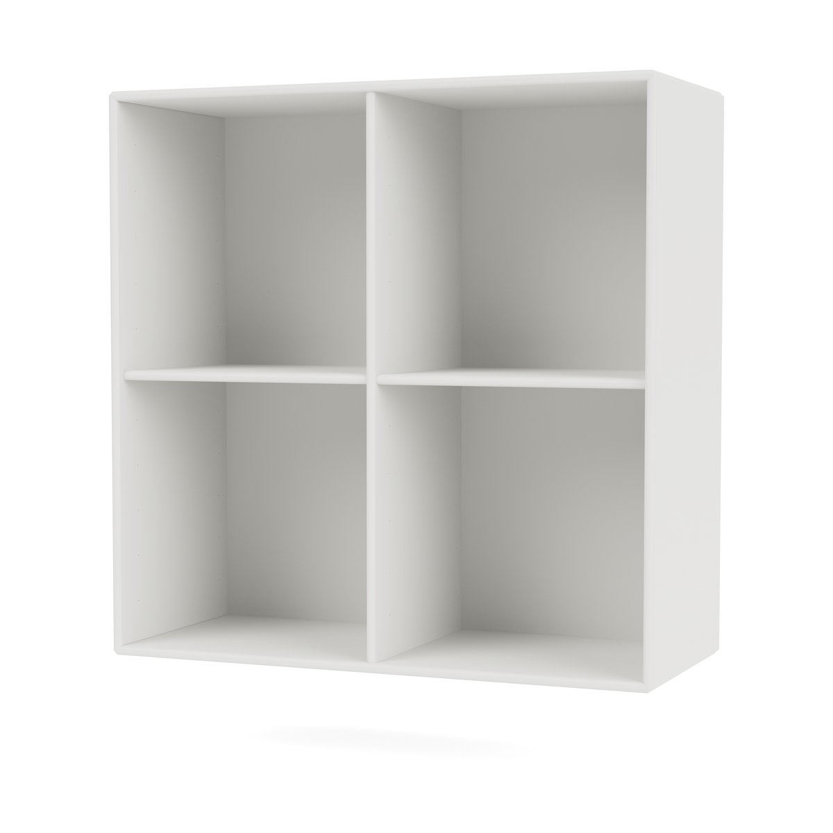 Montana SHOW shelf 69.6x69.6 cm incl. suspension rail 01-White