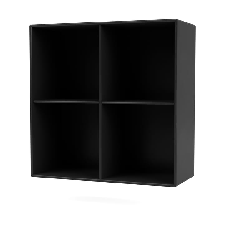 SHOW shelf 69.6x69.6 cm incl. suspension rail - 05-Black - Montana