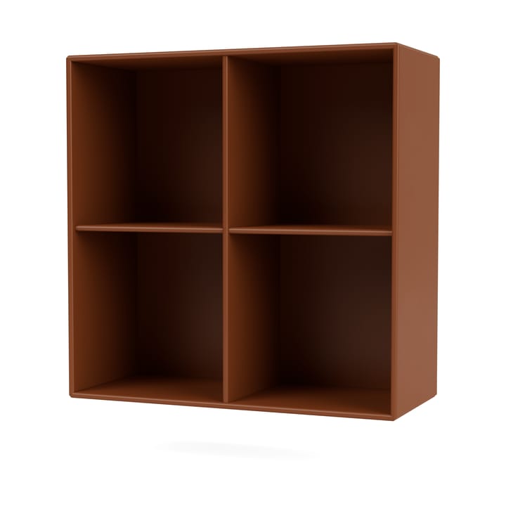 SHOW shelf 69.6x69.6 cm incl. suspension rail - 146-Hazelnut - Montana