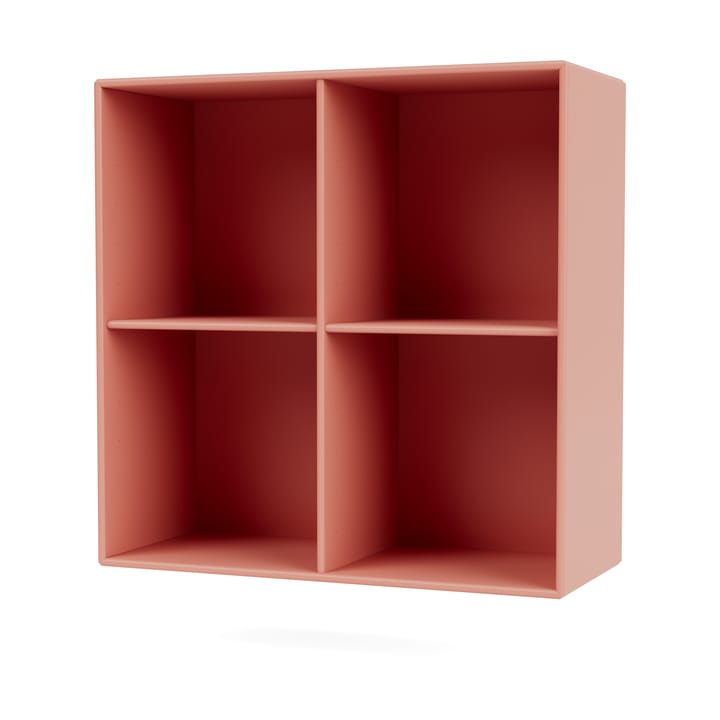 SHOW shelf 69.6x69.6 cm incl. suspension rail - 151-Rhubarb - Montana