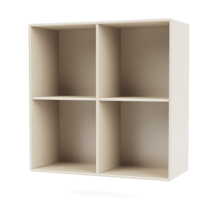 SHOW shelf 69.6x69.6 cm incl. suspension rail - 158-Oat - Montana