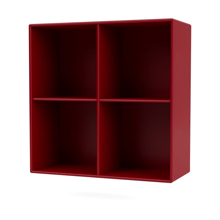 SHOW shelf 69.6x69.6 cm incl. suspension rail - 165-Beetroot - Montana