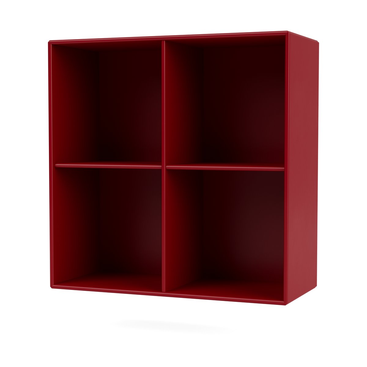 Montana SHOW shelf 69.6x69.6 cm incl. suspension rail 165-Beetroot