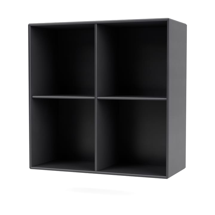 SHOW shelf 69.6x69.6 cm incl. suspension rail - 36-Coal - Montana