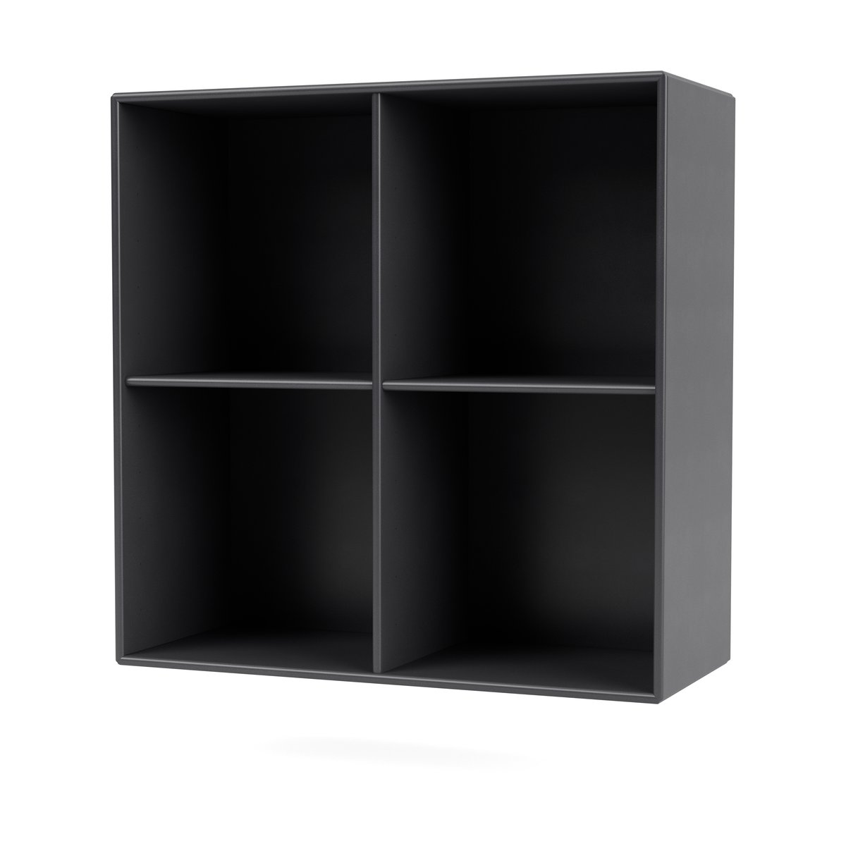 Montana SHOW shelf 69.6x69.6 cm incl. suspension rail 36-Coal