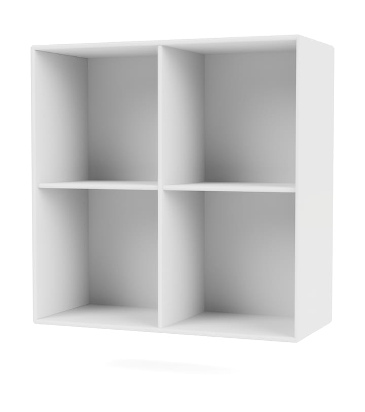 SHOW shelf 69.6x69.6 cm incl. suspension rail - 38-Snow - Montana