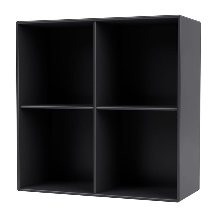 SHOW shelf 69.6x69.6 cm incl. suspension rail - Anthracite - Montana