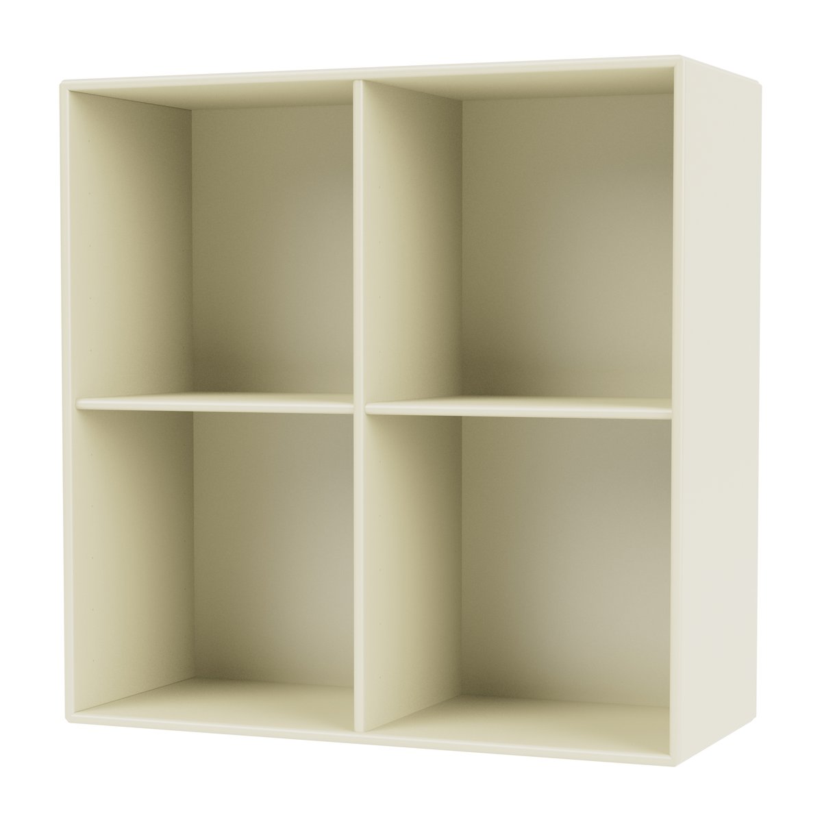 Montana SHOW shelf 69.6x69.6 cm incl. suspension rail Vanilla