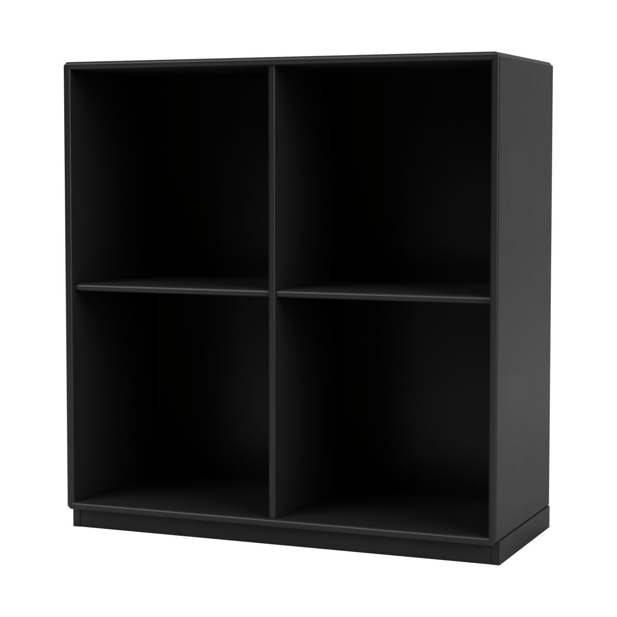 Montana SHOW shelf 69.6x69.6 cm. socket 3 cm 05-Black