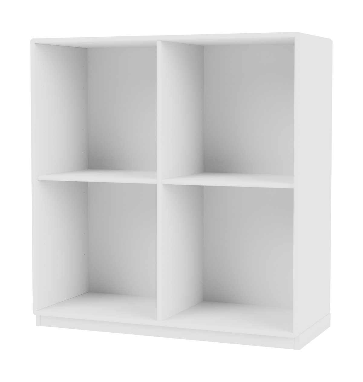 Montana SHOW shelf 69.6x69.6 cm. socket 3 cm 101-NewWhite