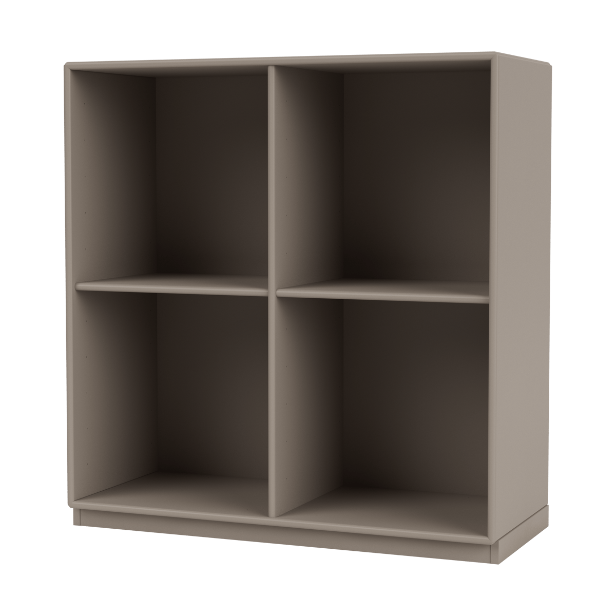 Montana SHOW shelf 69.6x69.6 cm. socket 3 cm 141-Truffle