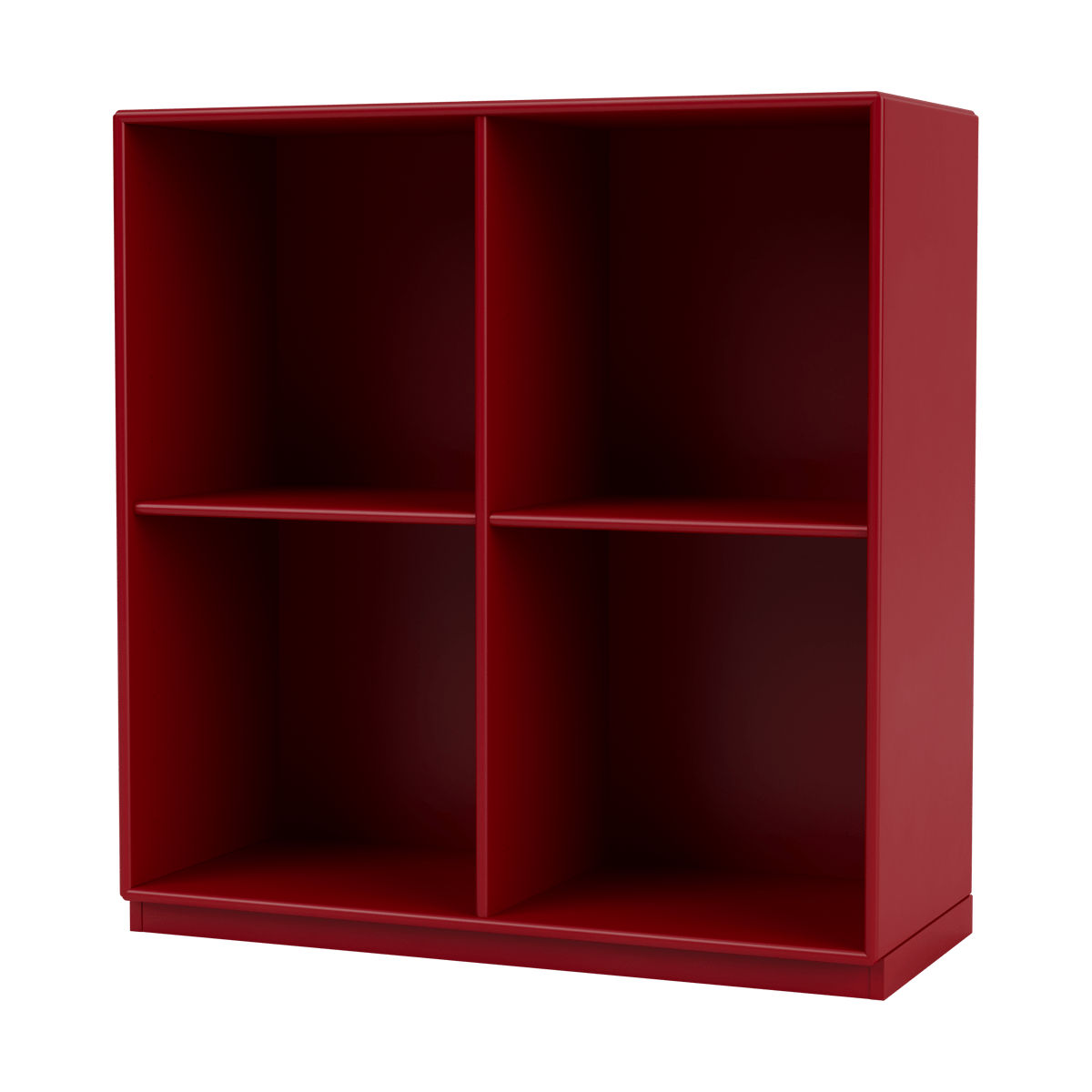 Montana SHOW shelf 69.6x69.6 cm. socket 3 cm 165-Beetroot