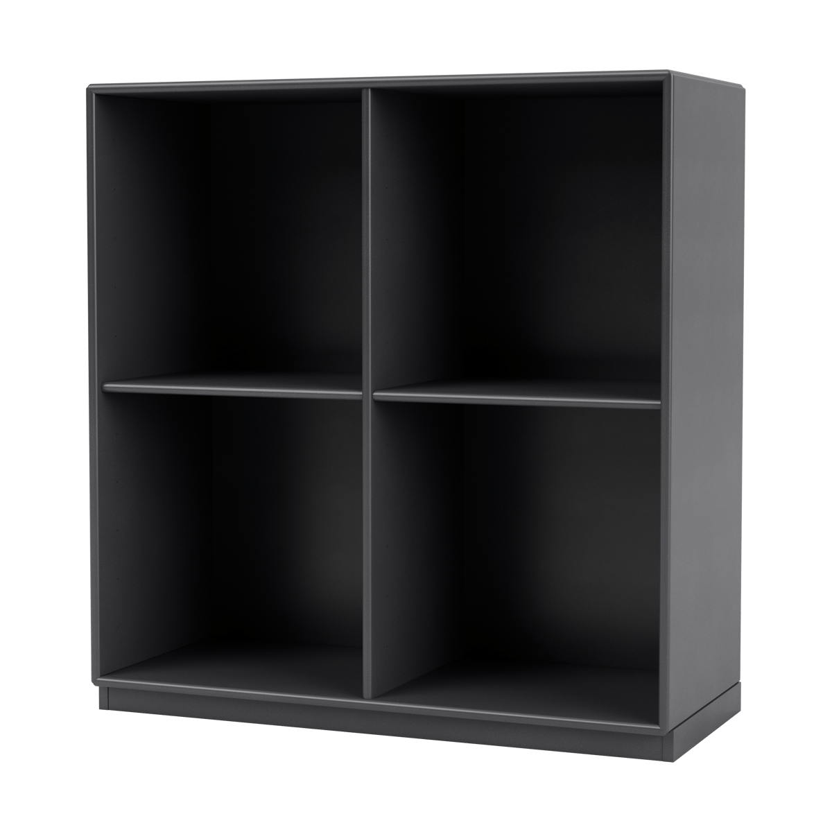 Montana SHOW shelf 69.6x69.6 cm. socket 3 cm 36-Coal