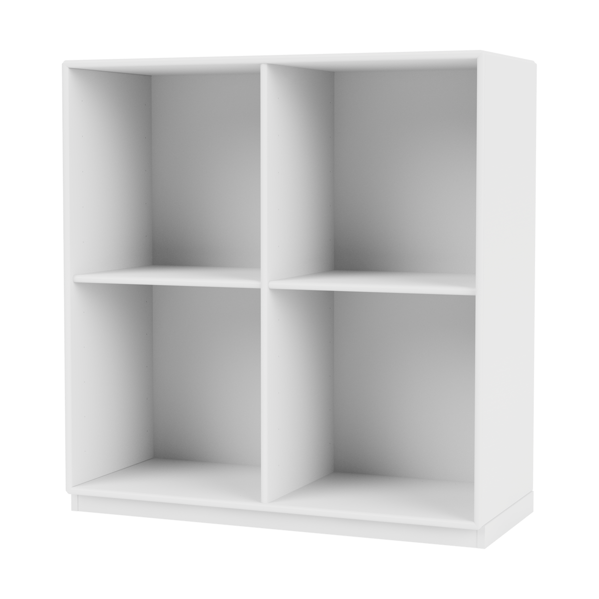 Montana SHOW shelf 69.6x69.6 cm. socket 3 cm 38-Snow