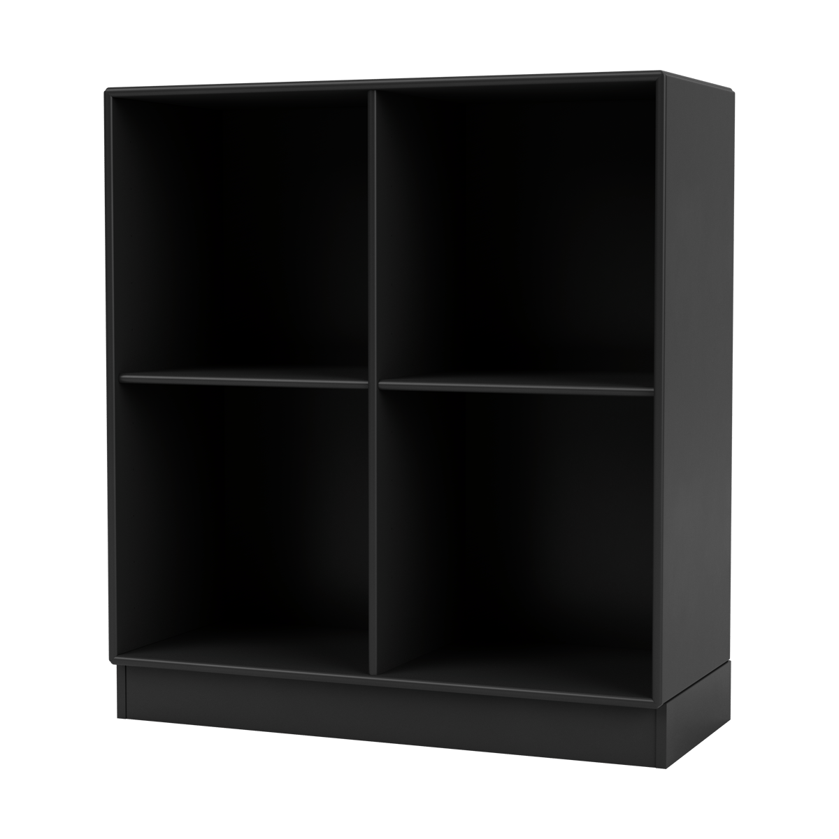 Montana SHOW shelf 69.6x69.6 cm. socket 7 cm 05-Black