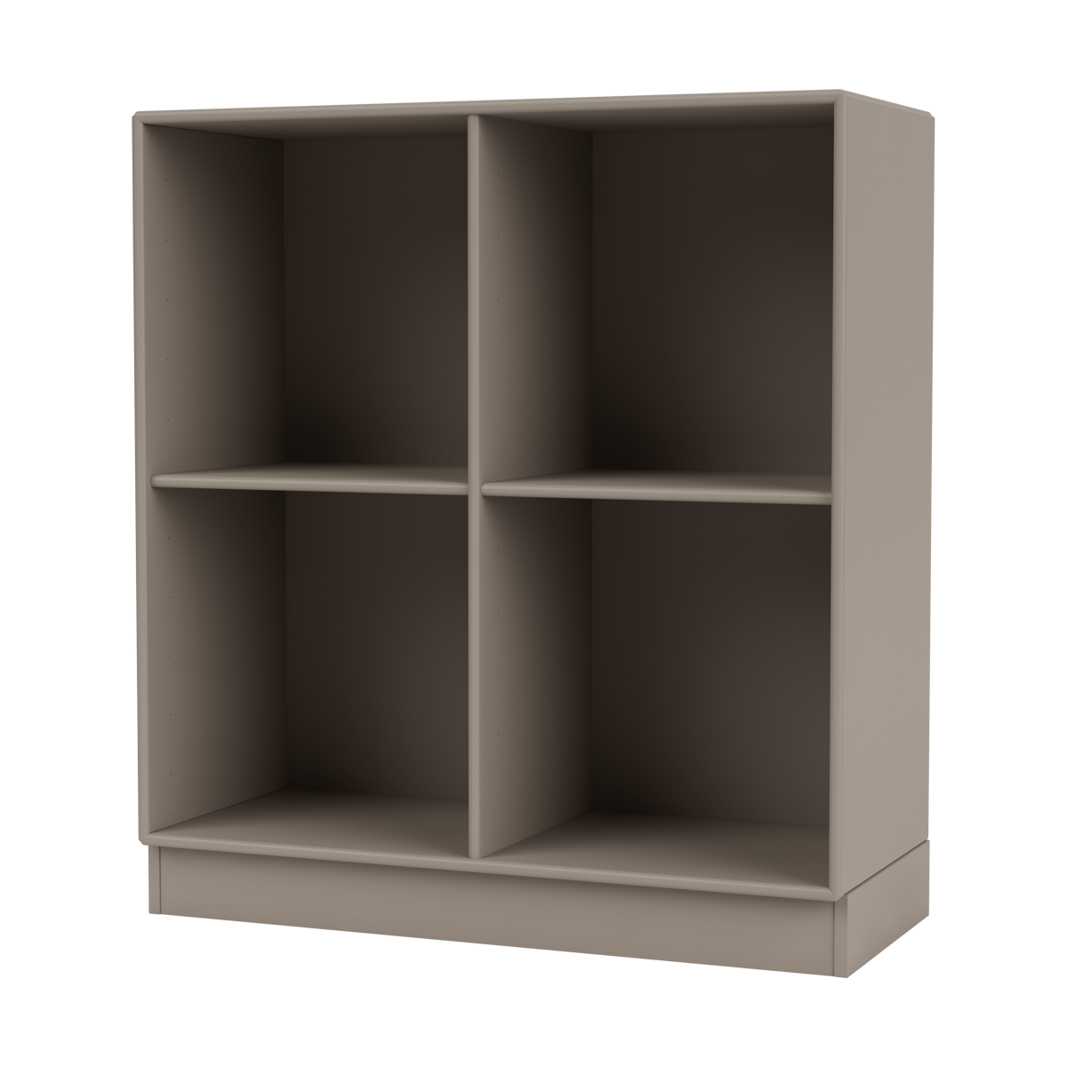 Montana SHOW shelf 69.6x69.6 cm. socket 7 cm 141-Truffle