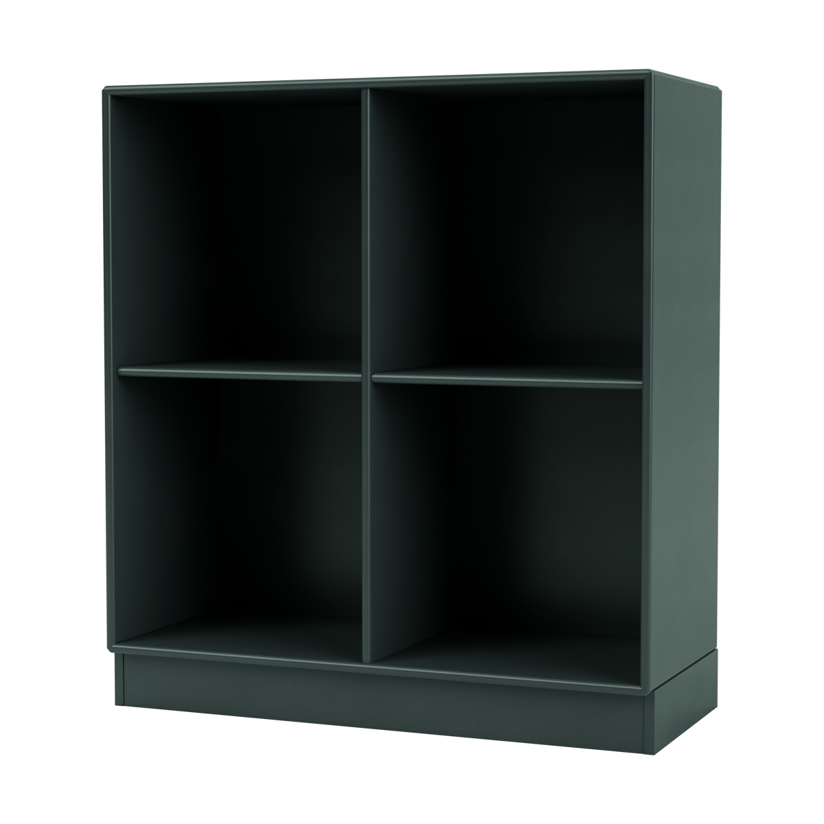 Montana SHOW shelf 69.6x69.6 cm. socket 7 cm 163-BlackJade