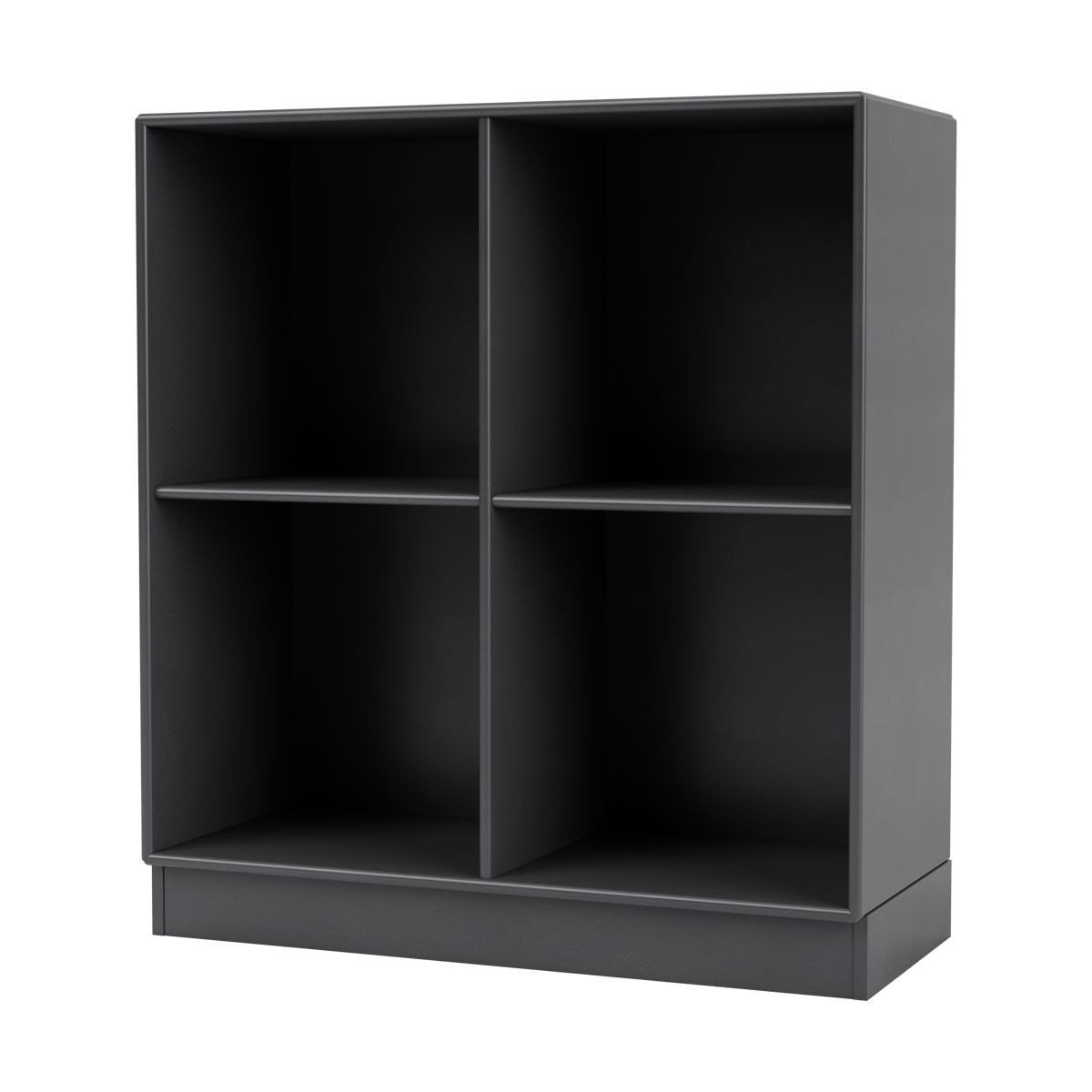 Montana SHOW shelf 69.6x69.6 cm. socket 7 cm 36-Coal