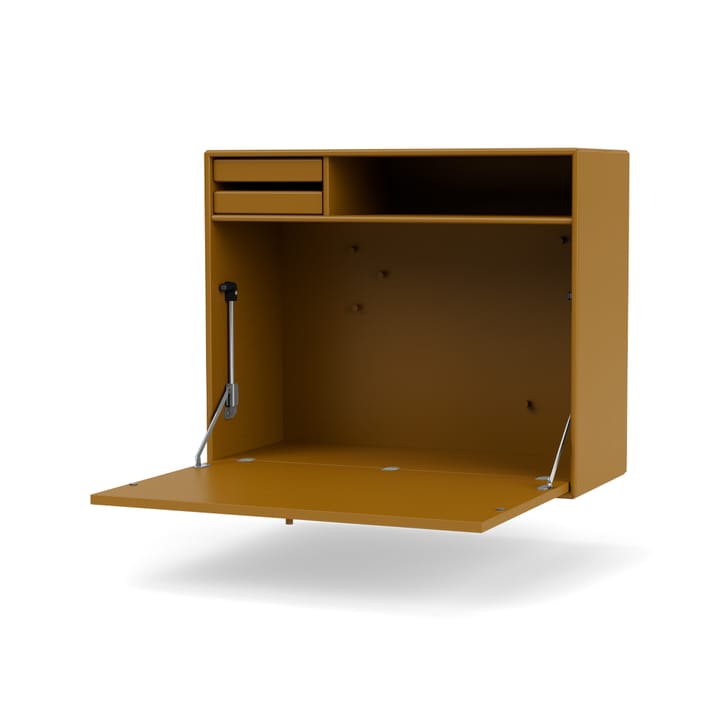 STUDIO desk, wall hung - Amber 142 - Montana