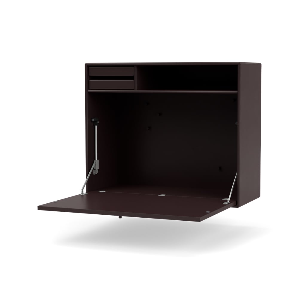 Montana STUDIO desk, wall hung Balsamic 160