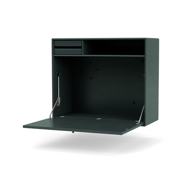 STUDIO desk, wall hung - Black jade 163 - Montana