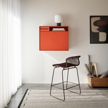 STUDIO desk, wall hung - Black jade 163 - Montana