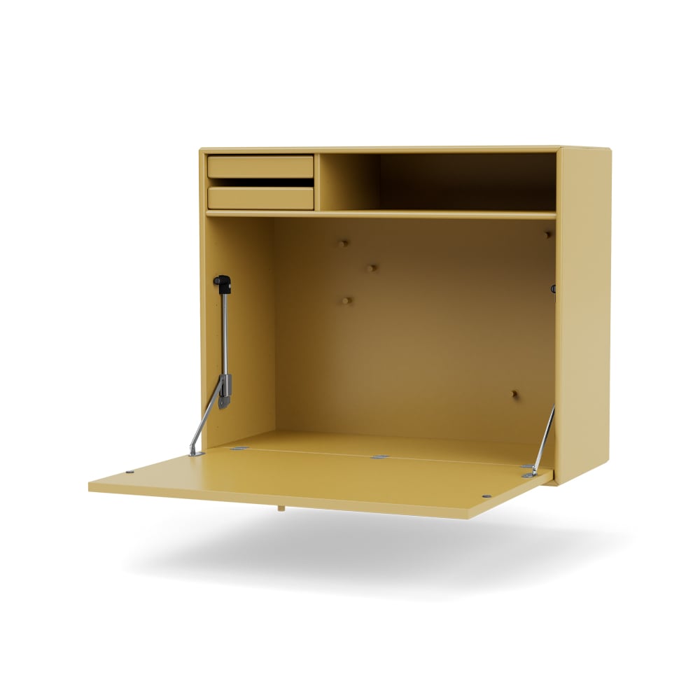 Montana STUDIO desk, wall hung Cumin 157