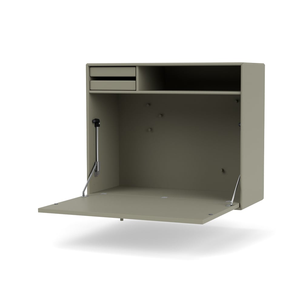 Montana STUDIO desk, wall hung Fennel 144