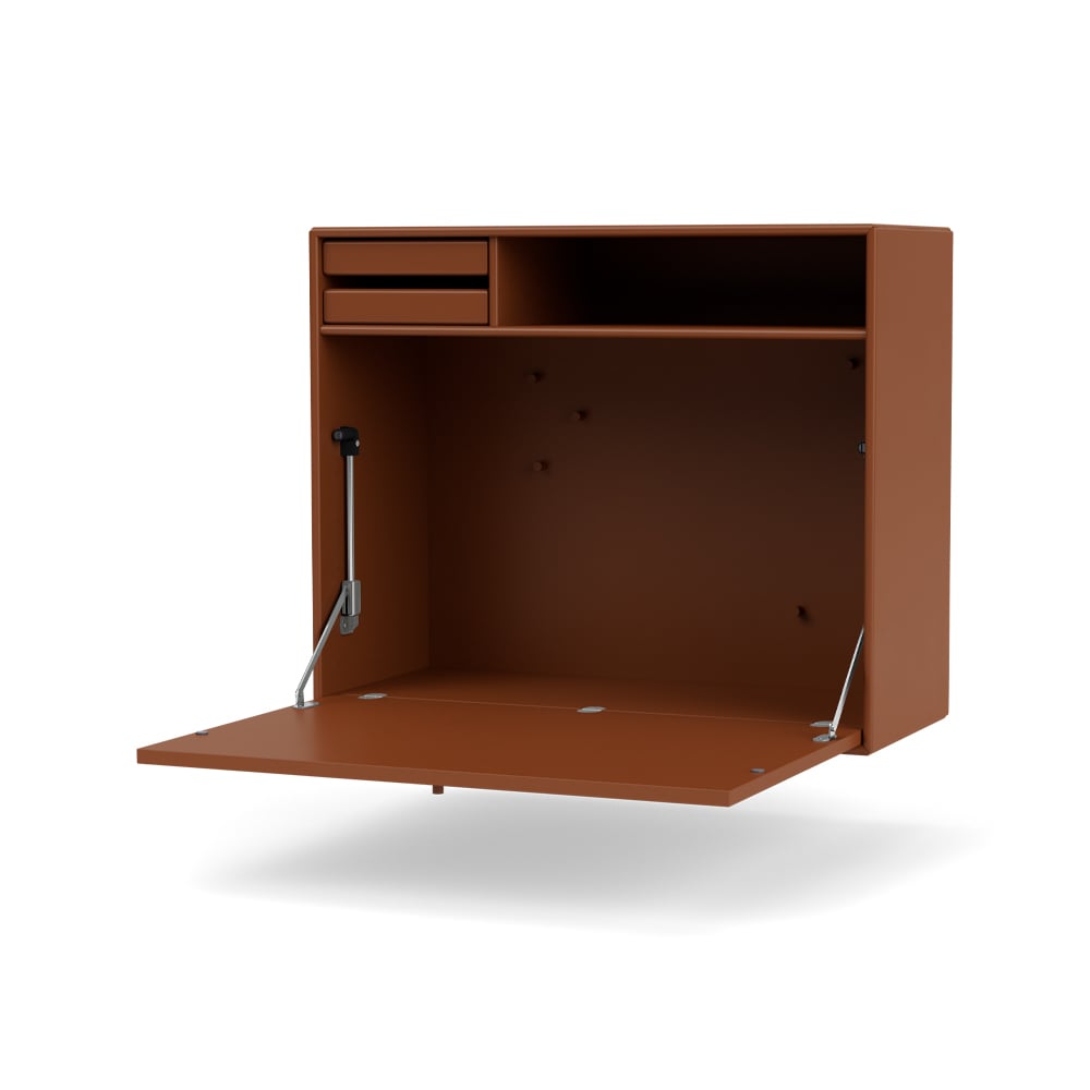 Montana STUDIO desk, wall hung Hazelnut 146