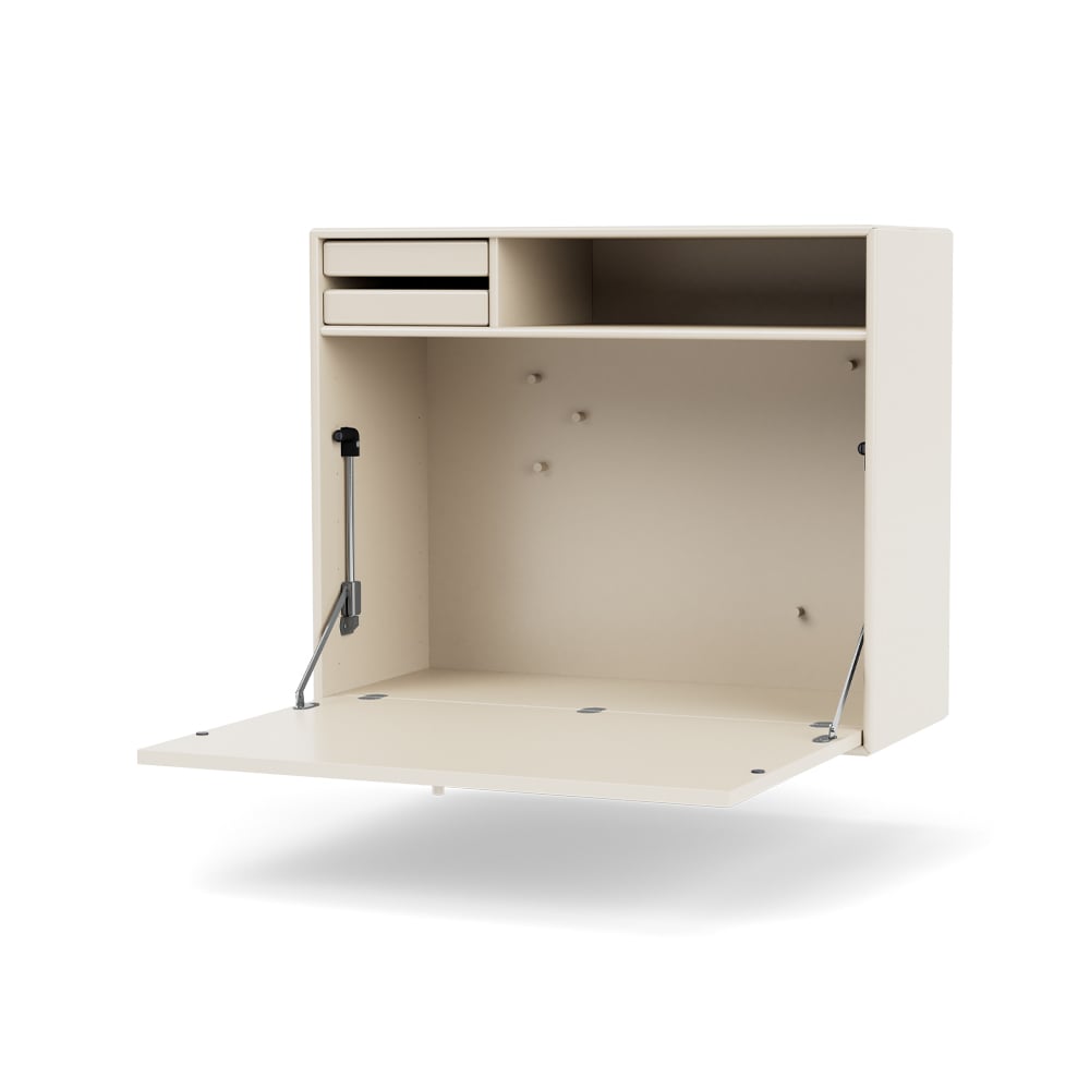 Montana STUDIO desk, wall hung Oat 158