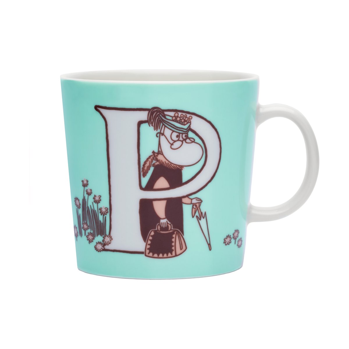 Moomin Arabia ABC Moomin mug 40 cl P | Scandinavian Design | Moomin mugs | Blue