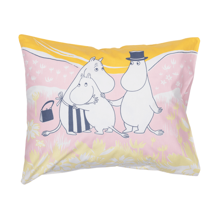 Family time Moomin Pillowcase - 50x60 cm - Moomin Arabia