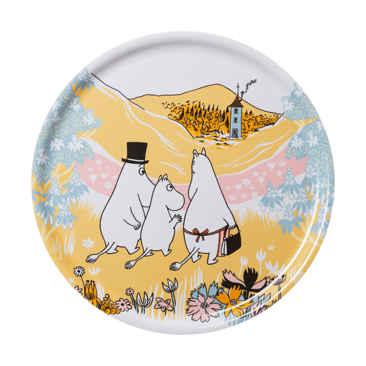 Family time Moomin tray - Ø35 cm - Moomin Arabia