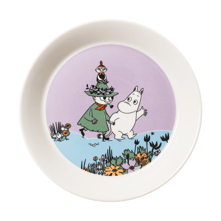 Friends forever Moomin plate - Ø19.5 cm - Moomin Arabia