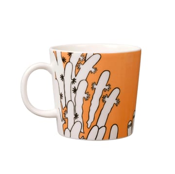 Hattifattener Moomin mug - orange - Moomin Arabia