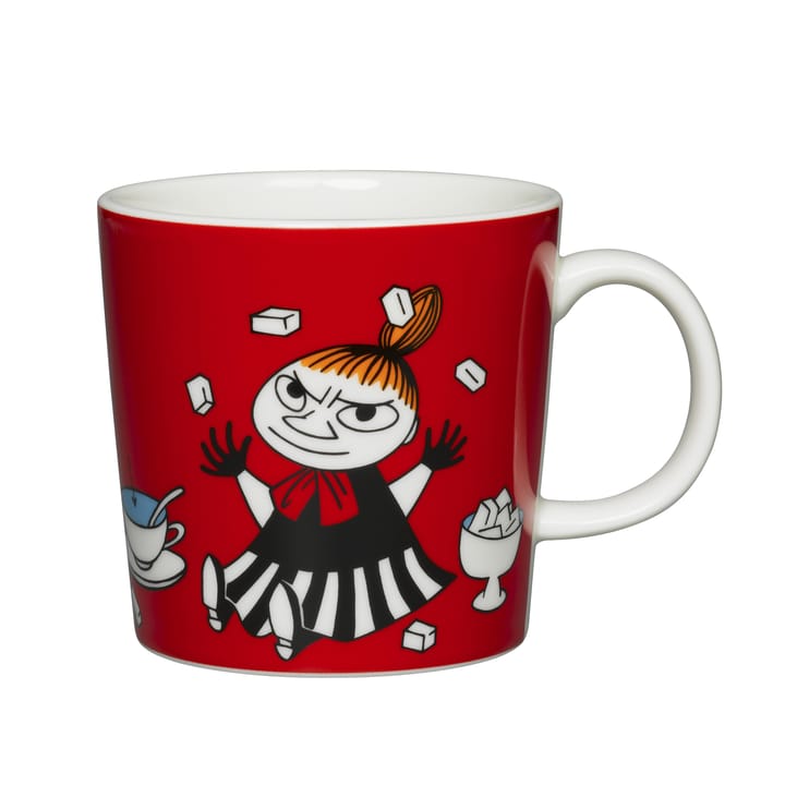 Little My Moomin mug, red Moomin Arabia