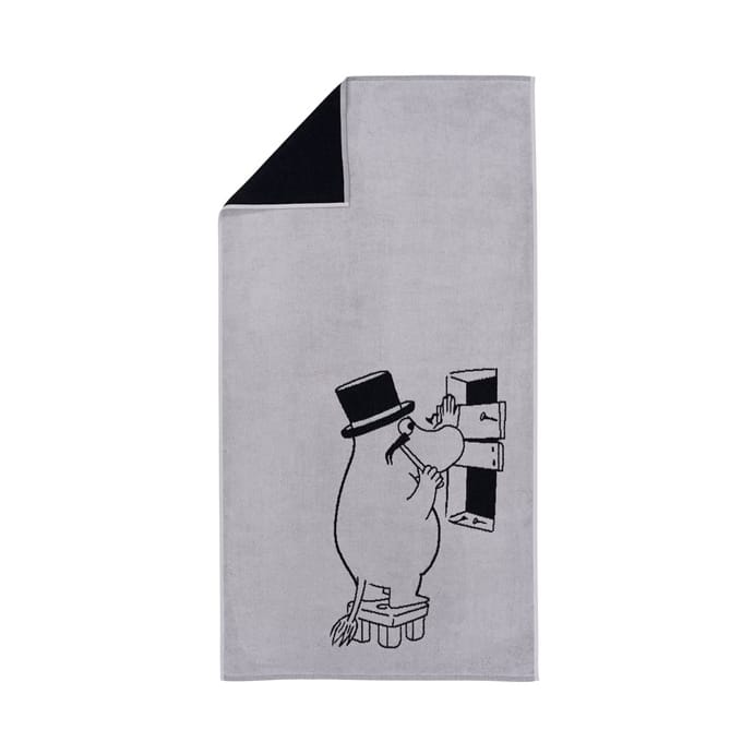 Moomin bath towel 70x140 cm - Moomin pappa - grey - Moomin Arabia