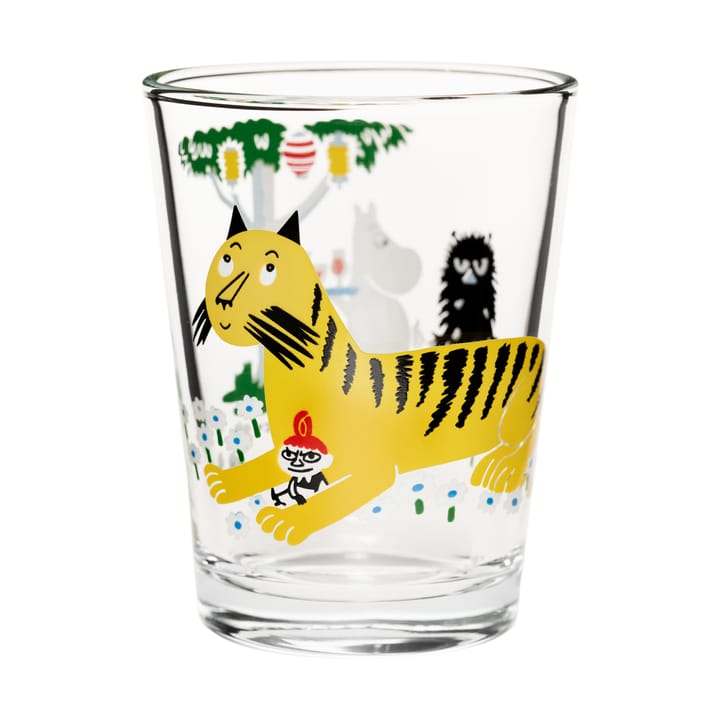 Moomin glass 22 cl, Garden Party Moomin Arabia