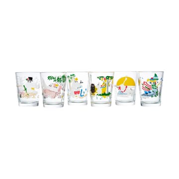 Moomin glass 22 cl - Resting Pause - Moomin Arabia