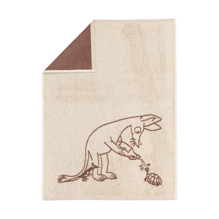 Moomin hand towel 50x70 cm - Sniff brown - Moomin Arabia