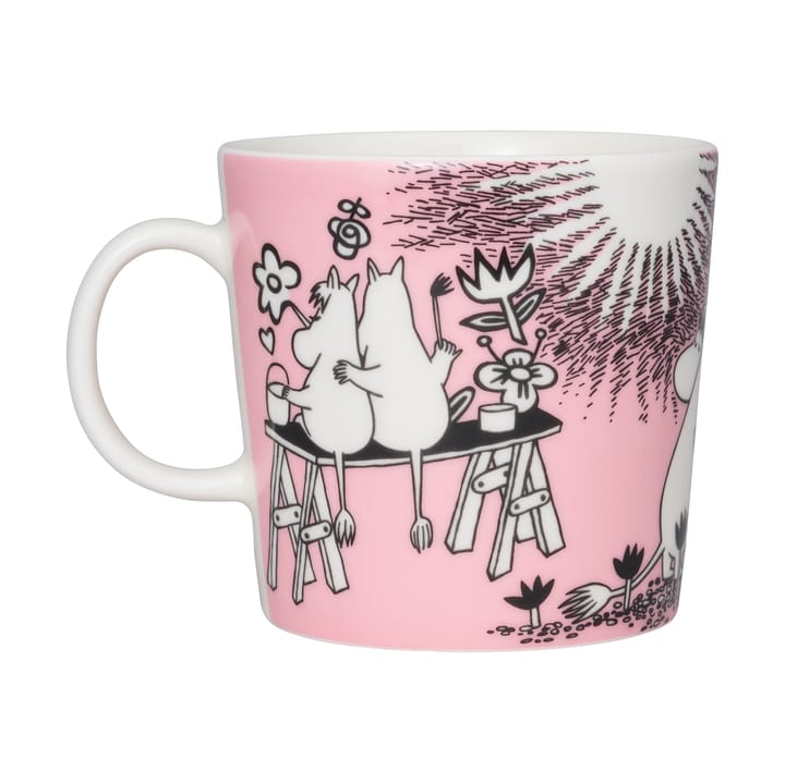 Moomin love mug 40 cl, Pink Moomin Arabia