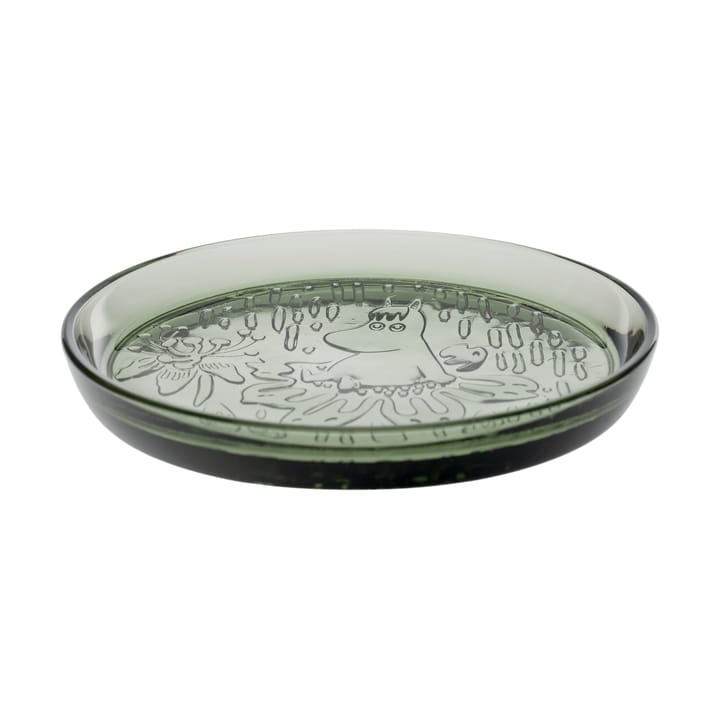 Moomin plate Ø15,5 cm - Pine green - Moomin Arabia