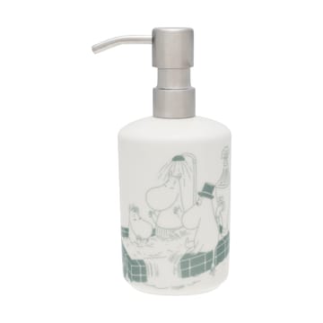 Moomin soap dispenser - Bath time green-white - Moomin Arabia